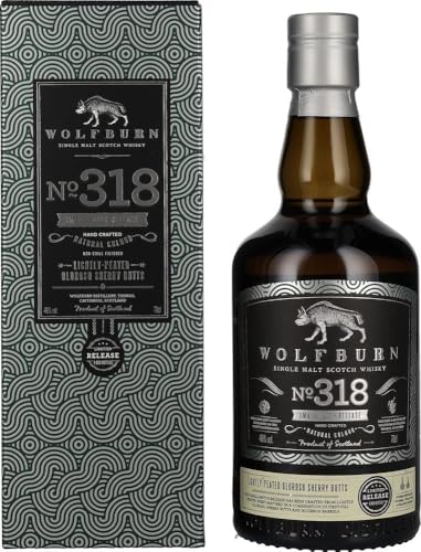 Wolfburn N°318 Single Malt Scotch Whisky Small Batch Release 46% Vol. 0,7l in Geschenkbox von Wolfburn