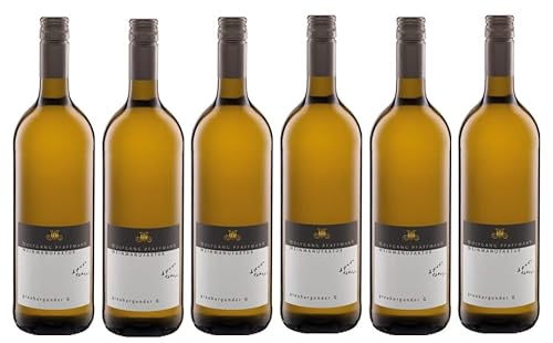 6x 1,0l - 2023er - Wolfgang Pfaffmann - Grauburgunder - LITER - Qualitätswein Pfalz - Deutschland - Weißwein trocken von Wolfgang Pfaffmann