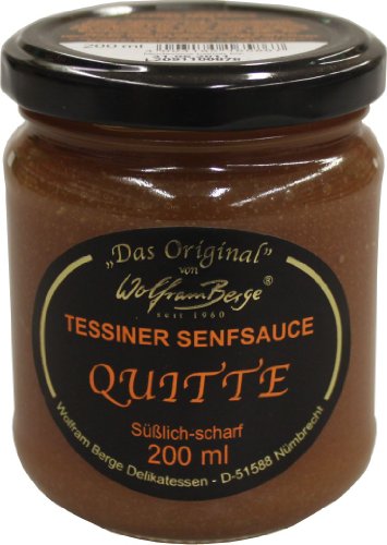 Tessiner Quitten Senfsauce 200ml von Wolfram Berge