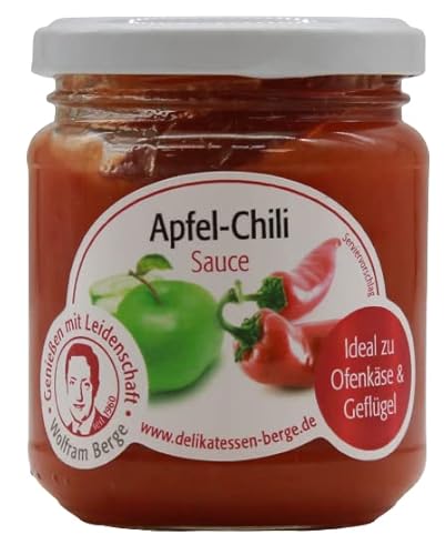 Wolfram Berge Apfel-Chii Sauce, 3er Pack (3 x 200ml) von Wolfram Berge