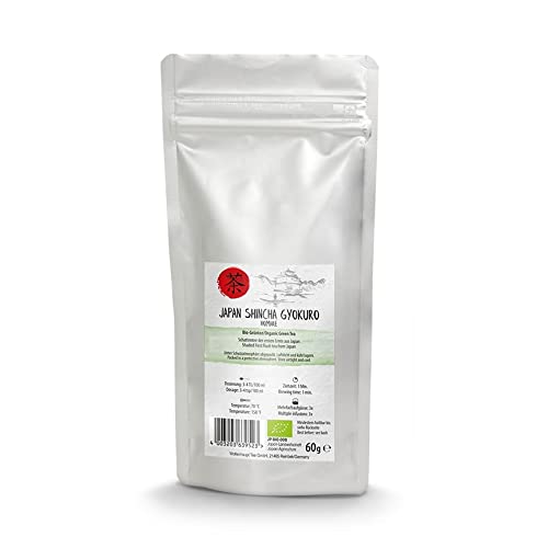 Japan Shincha Gyokuro Homare Bio 60g von Wollenhaupt