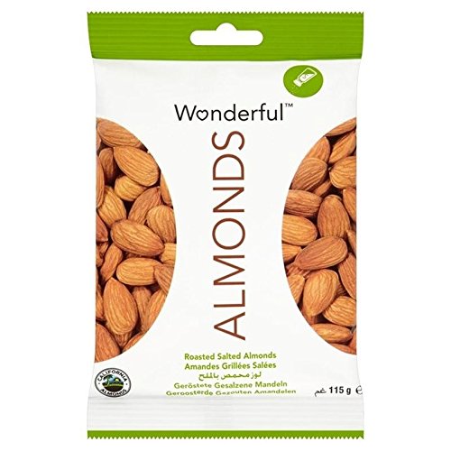 Wunderbare Mandeln Geröstet & Gesalzen 115G Wunderbare Mandeln Geröstet & Gesalzen 115G von Wonderful
