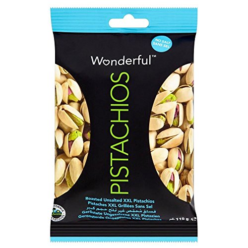 Wunderbare XXL Pistachios - geröstete & Ungesalzene (115g) - Packung mit 2 von Wonderful