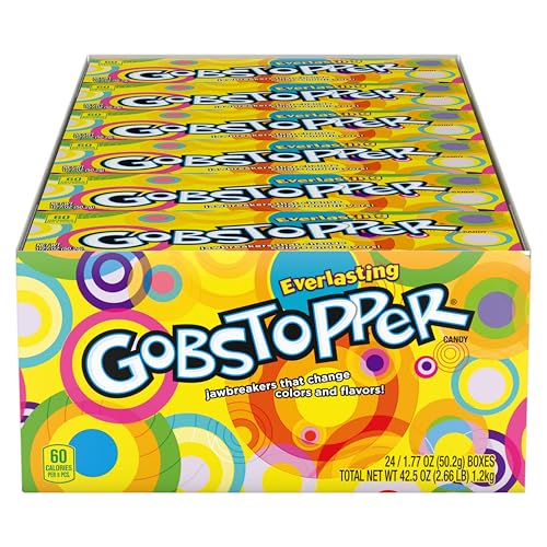 Everlasting Gobstoppers Jawbreakers Box – 24 Stück Everlasting Gobstoppers Jawbreakers Box – 24 Stück von Wonka
