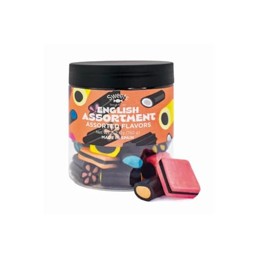 Wonkandy® | Lakritze verschiedene Geschmacksrichtungen | Lakritzglas - 150 Gr | Süßigkeiten Tronchetti Lakritzaromen von Wonkandy Nutrition