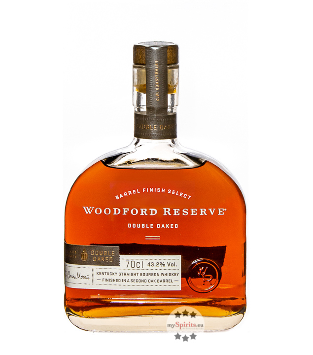 Woodford Reserve Double Oaked Bourbon Whiskey (43,2 % Vol., 0,7 Liter) von Woodford Reserve