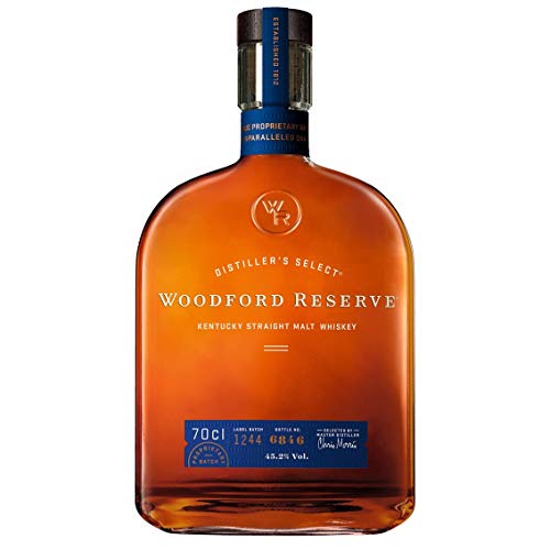 Woodford Reserve - Straight Malt Whiskey - Ein hochwertiges Geschenk - Kräftiges Aroma von Nüssen, Karamell & Früchten - 0.7L/45,2% Vol. von Woodford Reserve