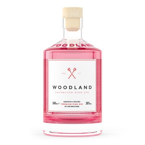 Woodland Sauerland Pink Gin, 38% Vol., 0,5l Woodland Sauerland Pink Gin, 38% Vol., 0,5l von Woodland