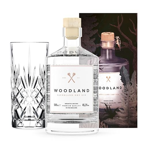 Woodland Dry 0,5l Elsa Klever Bundle inkl. 1 Glas & Geschnekverpackung von Woodland