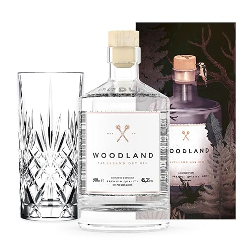 Woodland Dry 0,5l Elsa Klever Bundle inkl. 1 Glas & Geschnekverpackung Woodland Dry 0,5l Elsa Klever Bundle inkl. 1 Glas & Geschnekverpackung von Woodland