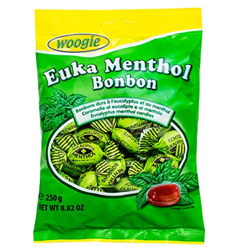 Bonbons Euka Menthol 250g von Woogie
