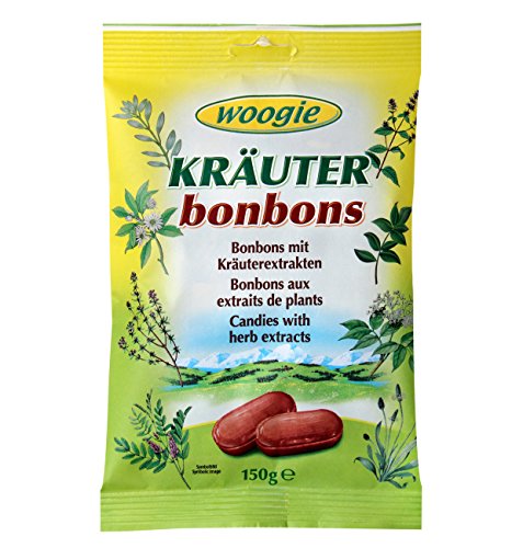 Bons Woogie Kraeuterbonbons 150g beutel von Woogie