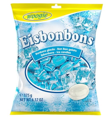 woogie Eisbonbons Bonbons 175g mit leichtem Minzaroma von Woogie