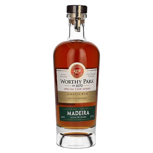 Worthy Park 10 Years Old MADEIRA Jamaica Rum Special Cask Series 2010 45% Vol. 0,7l Worthy Park 10 Years Old MADEIRA Jamaica Rum Special Cask Series 2010 45% Vol. 0,7l von Worthy Park