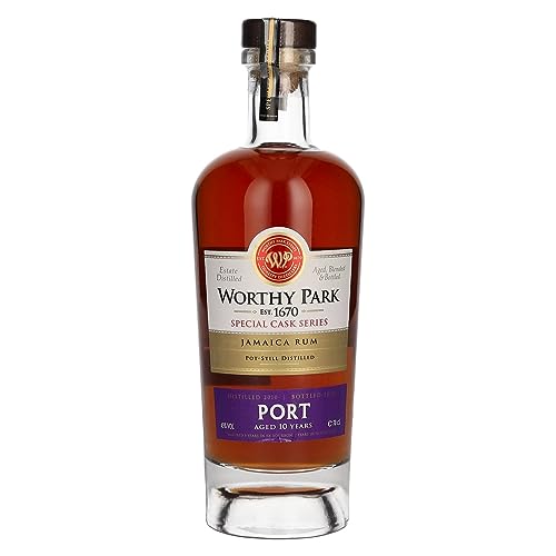 Worthy Park 10 Years Old PORT Jamaica Rum Special Cask Series 2010 45% Vol. 0,7l Worthy Park 10 Years Old PORT Jamaica Rum Special Cask Series 2010 45% Vol. 0,7l von Worthy Park