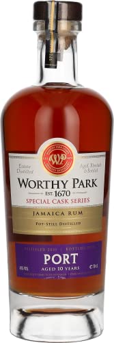 Worthy Park 10 Years Old PORT Jamaica Rum Special Cask Series 2010 45% Vol. 0,7l von Worthy Park