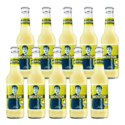 Wostok Birne Rosmarin 10 Flaschen je 0,33l inkl. Mehrwegpfand von Wostok