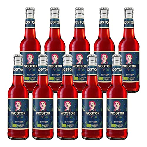 Wostok Blaubeere-Salbei 10 Flaschen je 0,33l von GREAT BRITISH TRADING LIMITED