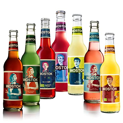 Wostok Probierpaket 7 Flaschen je 0,33l incl Mehrweg Pfand von Dttra