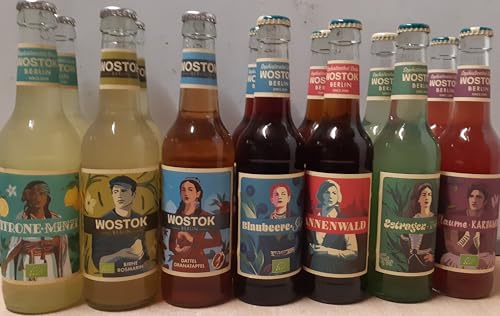 Wostok Probierpaket XL 14 Flaschen je 0,33l incl Mehrweg Pfand von Dttra