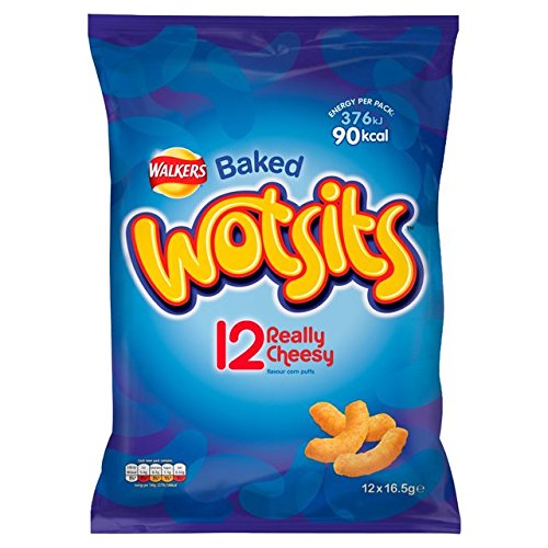 Wotsits Really Cheesy Snacks 16.5g x 12 per pack von ebaney