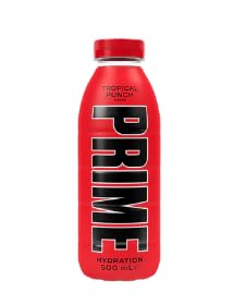 Wowboxme Prime Drink von Logan Paul x KSI 12 x 500 ml (Tropical Punch) von Wowboxme