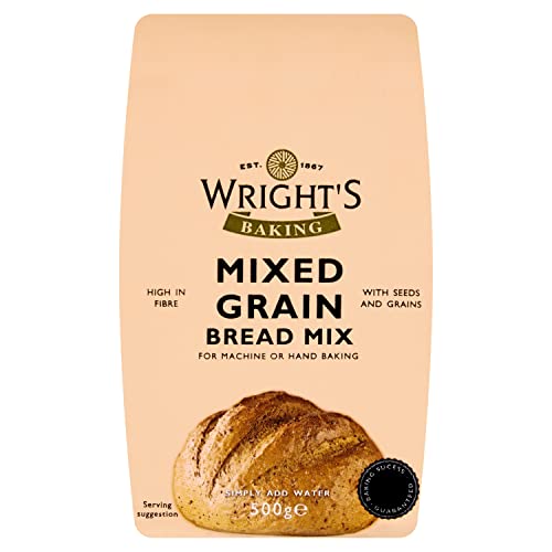 Wright's Baking Mixed Grain Bread Mix, 500 g - Mischkorn Brot Mischung 500g von wrights baking