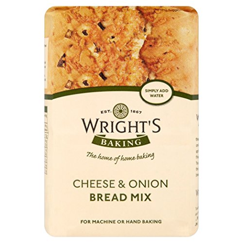 Wrights Cheese and Onion Bread Mix 500g - Käse und Zwiebel Brot Mischung 500g von wrights baking
