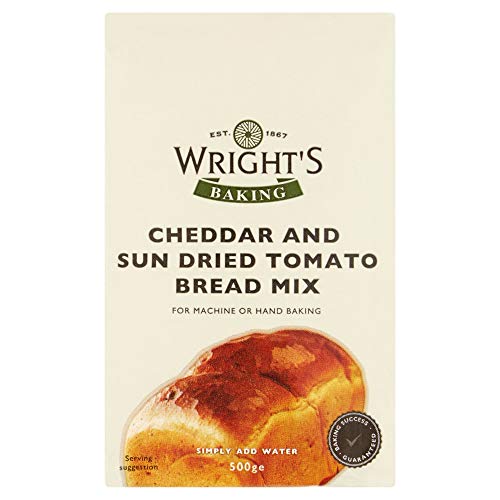 Wright's Baking Cheddar und sonnengetrocknete Tomatenbrotmischung, 500 g von Wright's