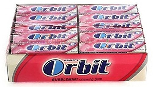 Wrigley Orbit Bubblemint Großpack: 300 Stück – 30x10 St. von Orbit