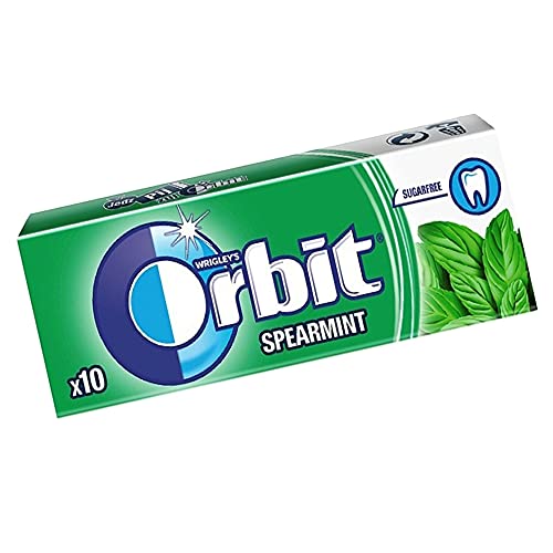 ORIGINAL WRIGLEY'S ORBIT CHEWING GUM 30 (FULL BOX) PACKS FRESH STOCK (SPEARMINT) von Wrigley's