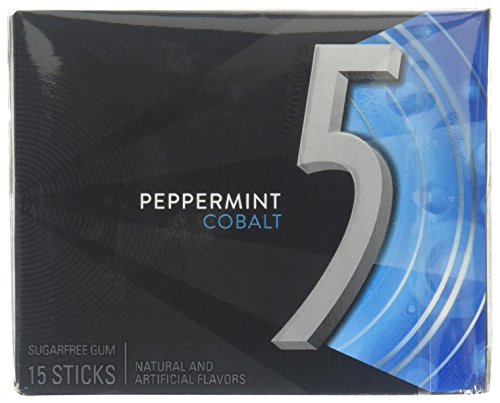 Wrigley's 5 Gum Colbalt 150 Stück / 10 Packs je 15 Kaugummis Wrigley's 5 Gum Colbalt 150 Stück / 10 Packs je 15 Kaugummis von Wrigley's