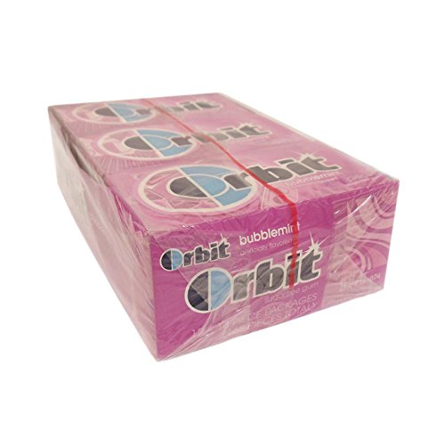 Wrigleys / Wrigley's Orbit - Bubblemint / 168 Stück / 12 Packs je 14 Kaugummis Wrigleys / Wrigley's Orbit - Bubblemint / 168 Stück / 12 Packs je 14 Kaugummis von Wrigley's