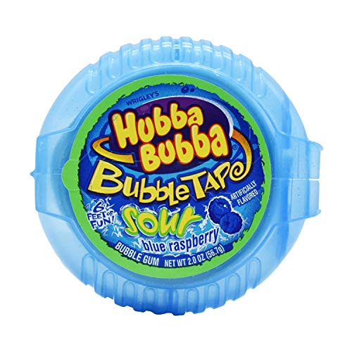 Hubba Bubba Sour Blue Raspberry (56,7g) von Hubba Bubba