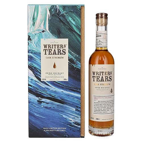 Writer's Tears CASK STRENGTH Irish Whiskey Exclusive Release 2023 54,8% Vol. 0,7l in Holzkiste von Writers Tears