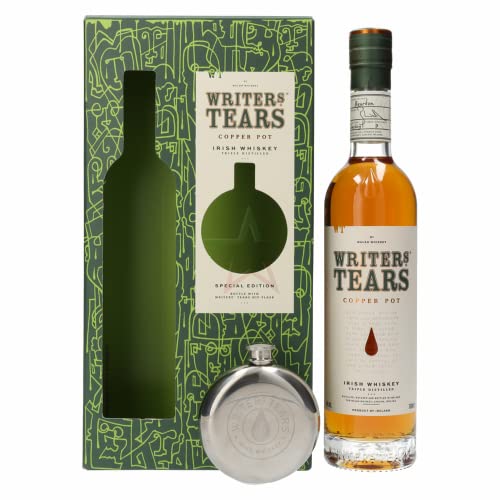Writer's Tears COPPER POT Irish Whiskey Special Edition mit Hip Flask 40,00% 0,70 lt. von Writers Tears