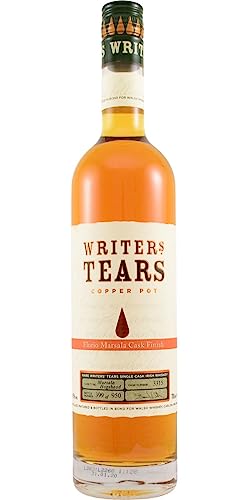 Writers Tears Copper Pot Florio Marsala Cask Finish Irish Whiskey Whisky, 700 ml von Writers Tears