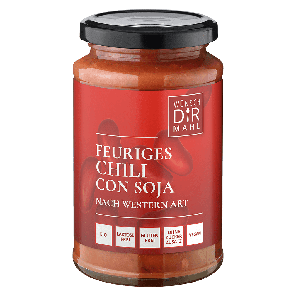 Bio Feuriges Chili Con Soja Bio Feuriges Chili Con Soja von Wünsch Dir Mahl