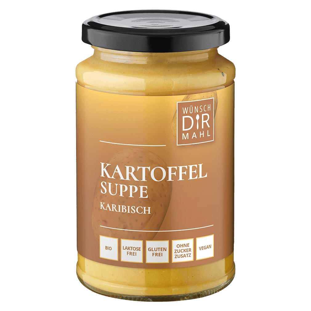 Bio Kartoffelsuppe Karibisch Bio Kartoffelsuppe Karibisch von Wünsch Dir Mahl