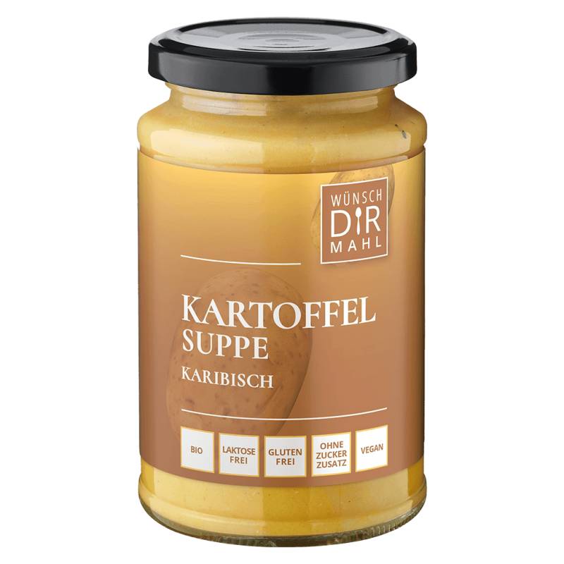 Bio Kartoffelsuppe Karibisch von Wünsch Dir Mahl