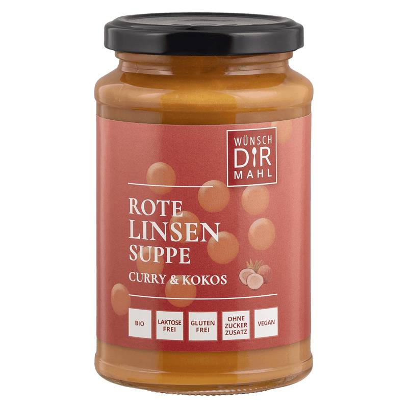 Bio Rote Linsen Suppe von Wünsch Dir Mahl