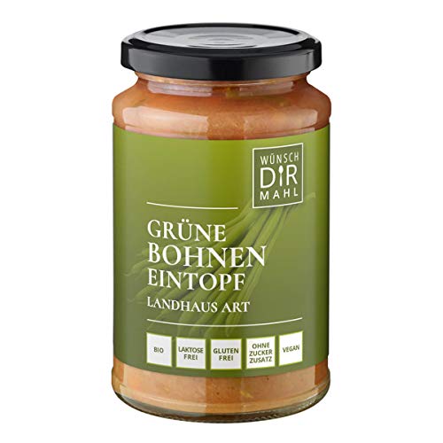 Wünsch Dir Mahl - Grüne Bohnen Eintopf - Brandenburger Art - 0,38 kg - 8er Pack von Wünsch-Dir-Mahl