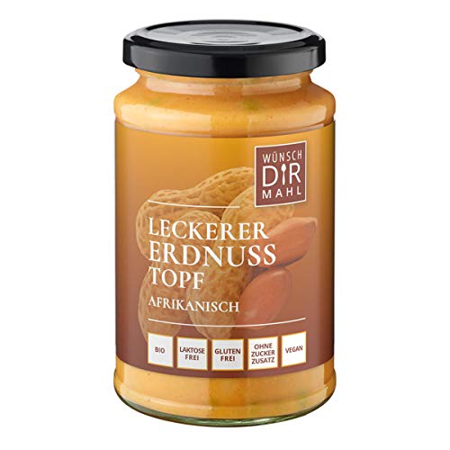 Wünsch Dir Mahl - Leckerer Erdnusstopf afrikanisch - 0,38 kg - 8er Pack Wünsch Dir Mahl - Leckerer Erdnusstopf afrikanisch - 0,38 kg - 8er Pack von Wünsch-Dir-Mahl
