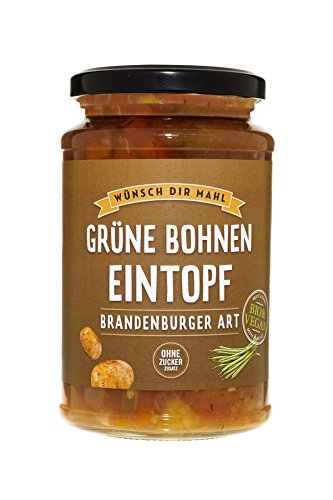 WDM Bio-Fertigprodukte Grüner Bohneneintopf nach Brandenburger Art (380 g) - Bio von Wünsch-Dir-Mahl