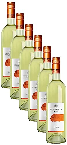 WZG Bottwartaler Winzer BASIC Riesling QW halbtrocken (6 x 0.75 l) von WZG
