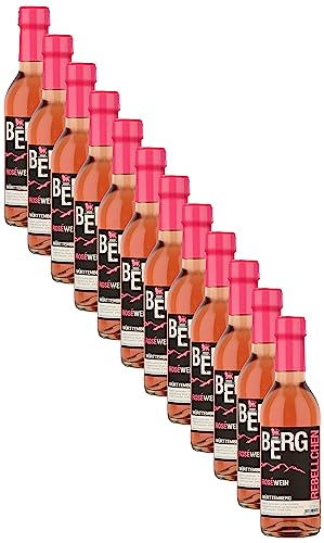 WZG Winzer vom Weinsberger Tal Bergrebellchen Rosé QbA halbtrocken (12 x 0.25 l) von WZG
