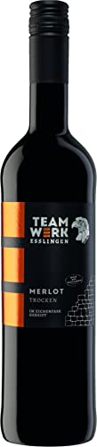 Weingärtner Esslingen Esslinger Schenkenberg Merlot QW trocken Terrassenlage - Im Eichenfass gereift - (1 x 0.75 l) von WZG