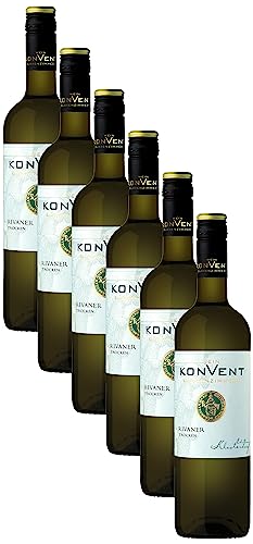 WZG Weinkonvent Dürrenzimmern KLOSTERHOF Rivaner Qw trocken (6 x 0.75 l) von WZG