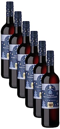 WZG Württemberger Wein Käthchen Weihnachtsmarkt Glühwein Rot (6 x 0.75 l) von WZG