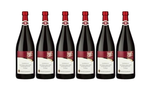 WZG Württemberger Wein Mundelsheimer Schalkstein Trollinger QW halbtrocken (6 x 1.0 l) von WZG